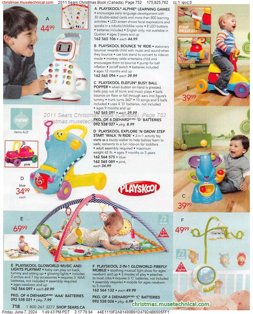 2011 Sears Christmas Book (Canada), Page 752