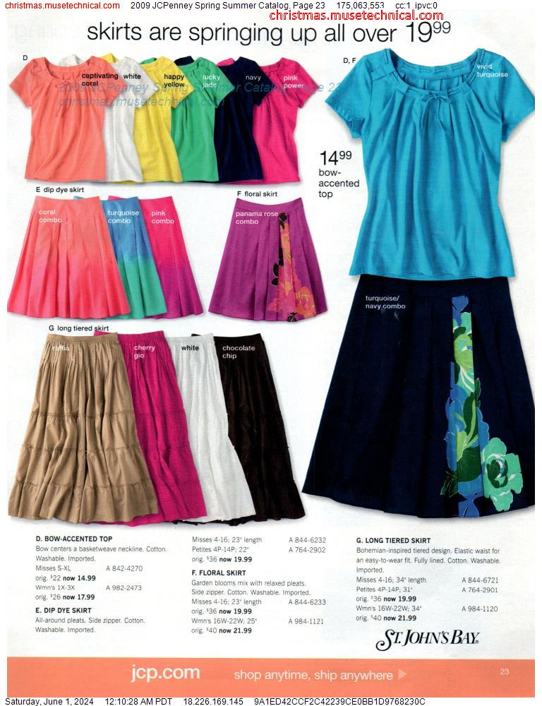 2009 JCPenney Spring Summer Catalog, Page 23