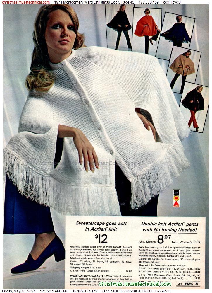 1971 Montgomery Ward Christmas Book, Page 45