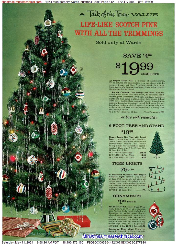 1964 Montgomery Ward Christmas Book, Page 142