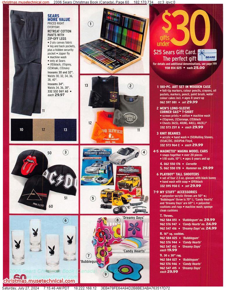 2006 Sears Christmas Book (Canada), Page 60