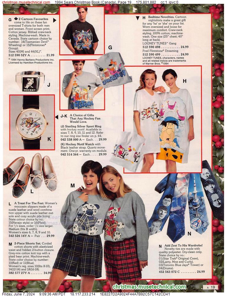 1994 Sears Christmas Book (Canada), Page 19