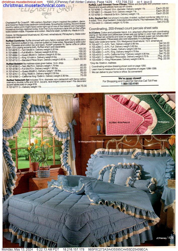 1990 JCPenney Fall Winter Catalog, Page 1429