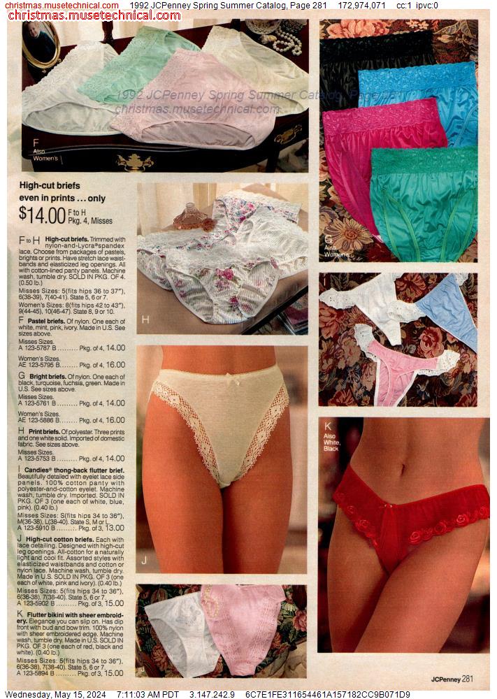 1992 JCPenney Spring Summer Catalog, Page 281