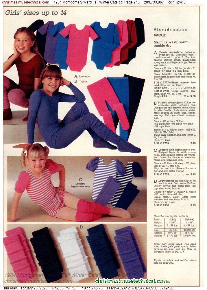 1984 Montgomery Ward Fall Winter Catalog, Page 246