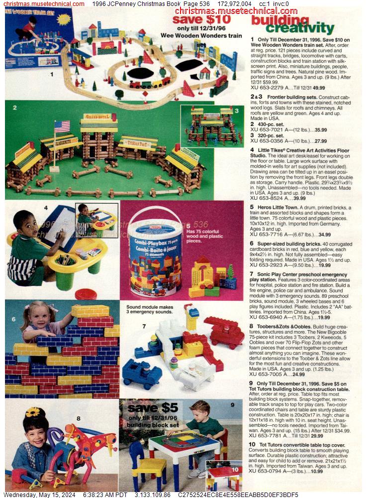 1996 JCPenney Christmas Book, Page 536