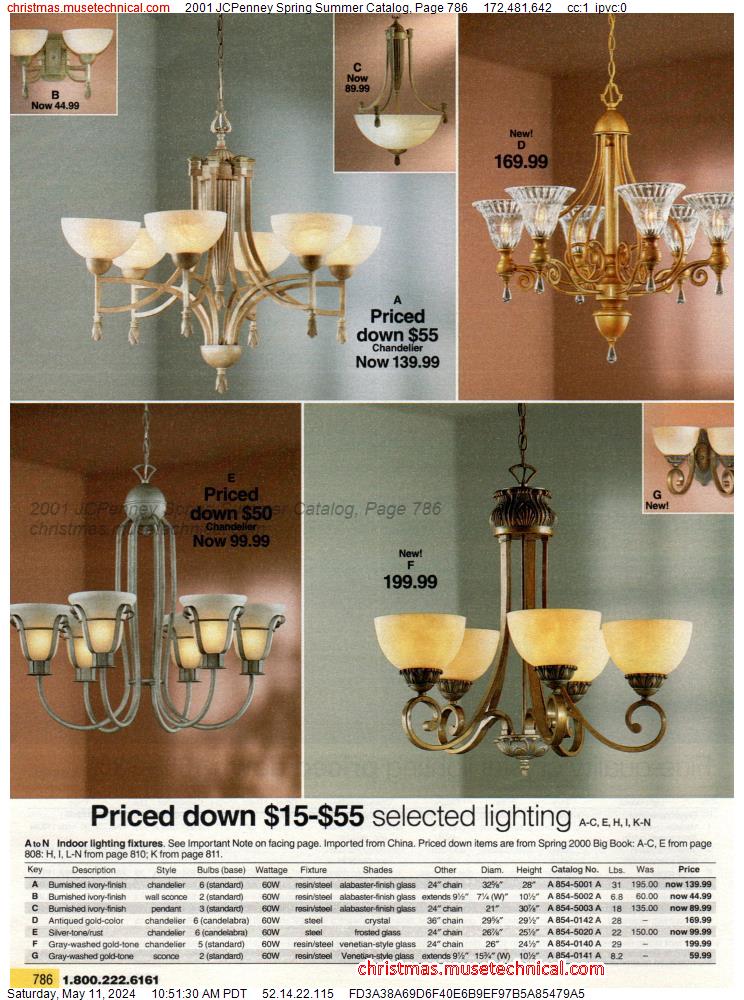 2001 JCPenney Spring Summer Catalog, Page 786