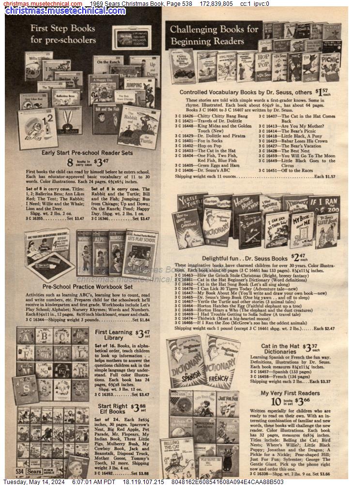 1969 Sears Christmas Book, Page 538