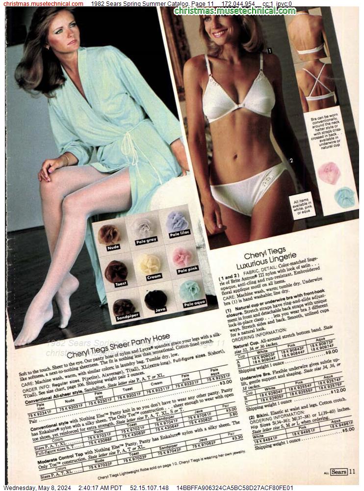 1982 Sears Spring Summer Catalog, Page 11