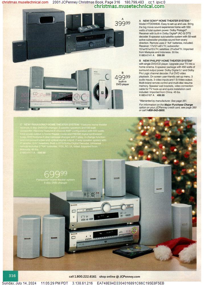 2001 JCPenney Christmas Book, Page 316