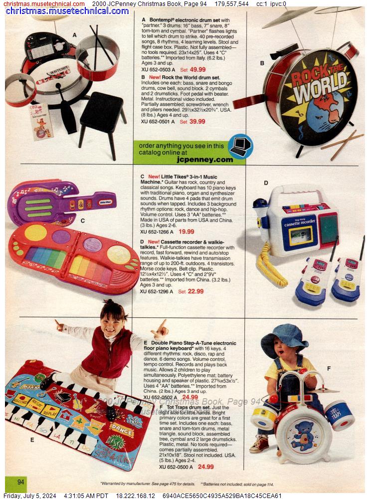 2000 JCPenney Christmas Book, Page 94