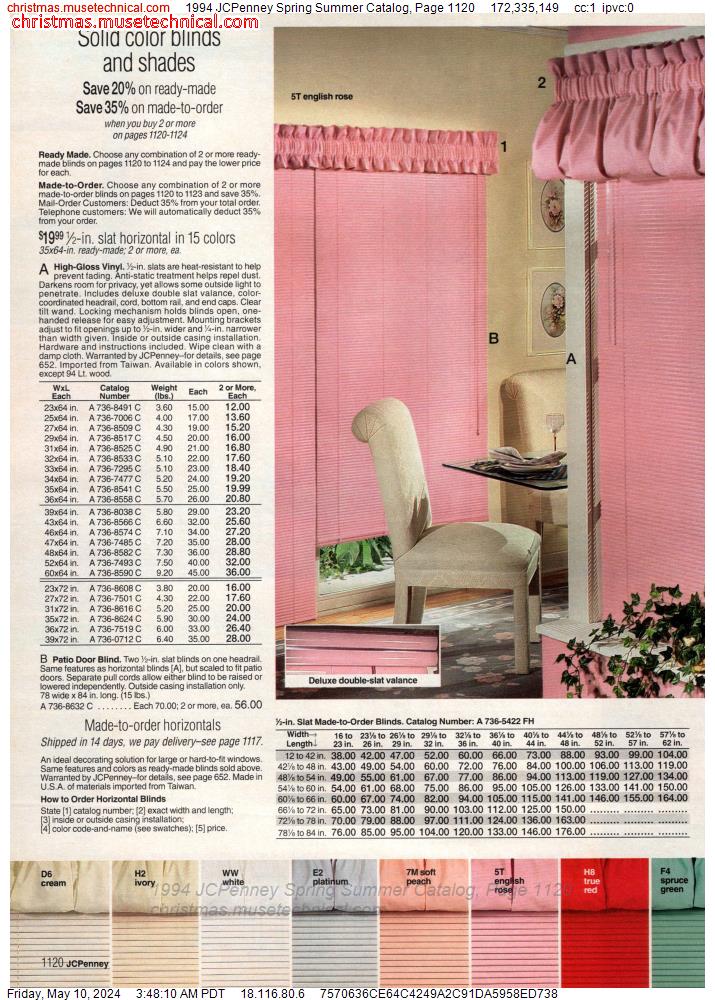 1994 JCPenney Spring Summer Catalog, Page 1120