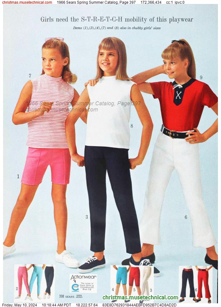 1966 Sears Spring Summer Catalog, Page 397
