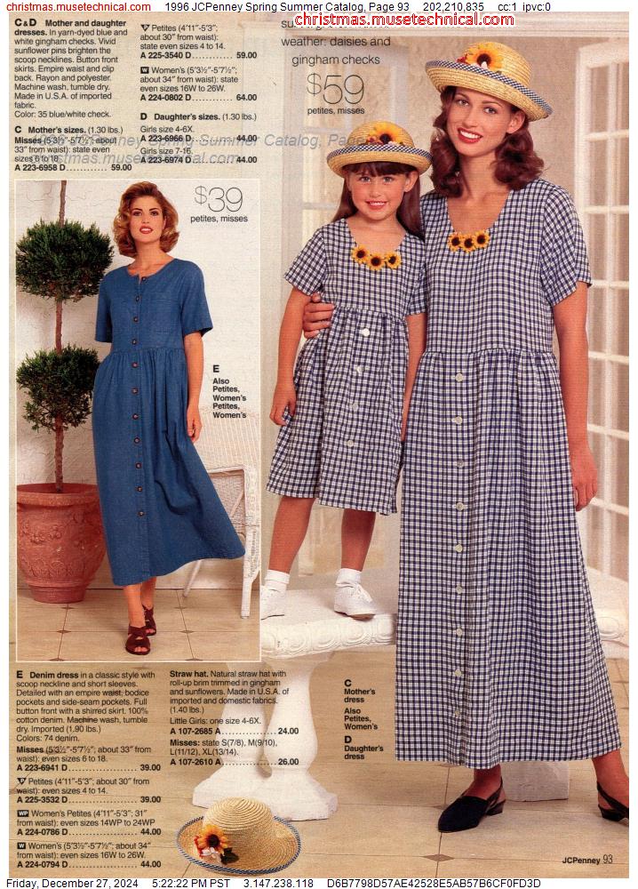 1996 JCPenney Spring Summer Catalog, Page 93