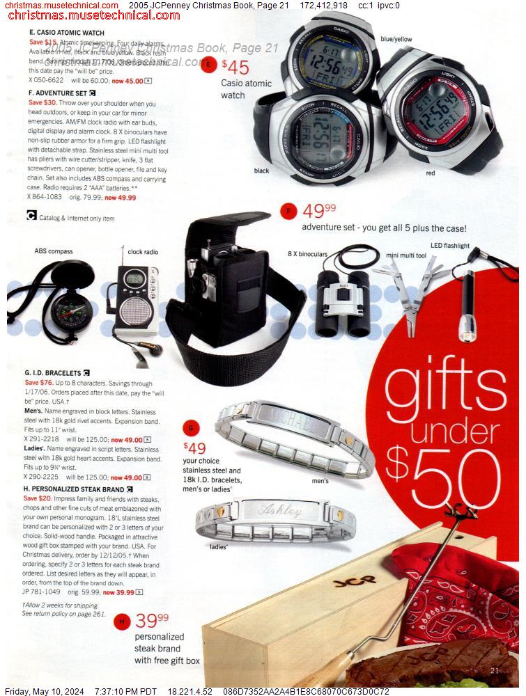 2005 JCPenney Christmas Book, Page 21