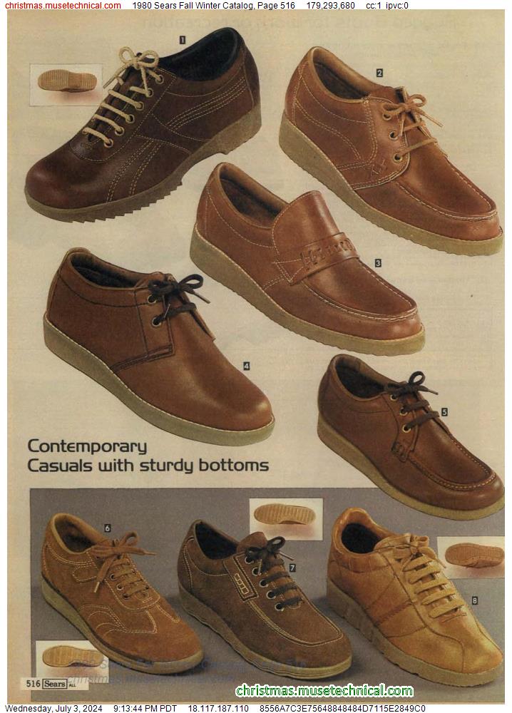 1980 Sears Fall Winter Catalog, Page 516