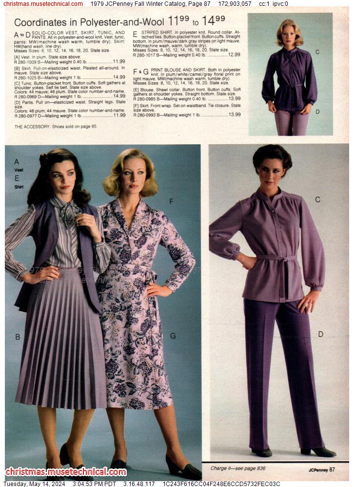 1979 JCPenney Fall Winter Catalog, Page 87
