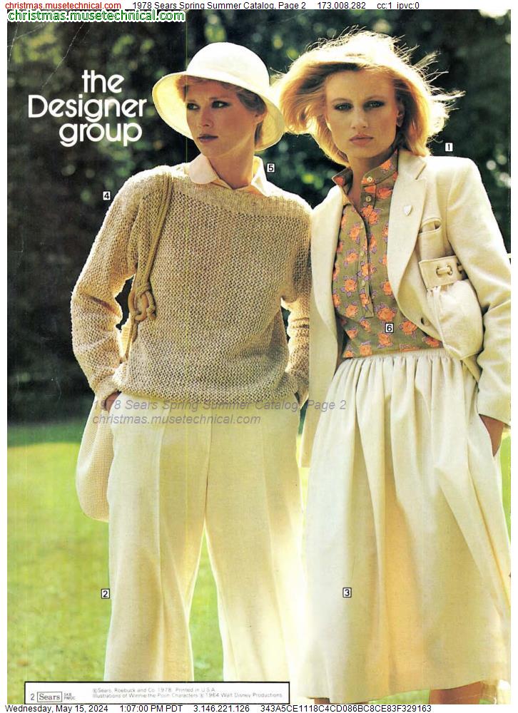 1978 Sears Spring Summer Catalog, Page 2
