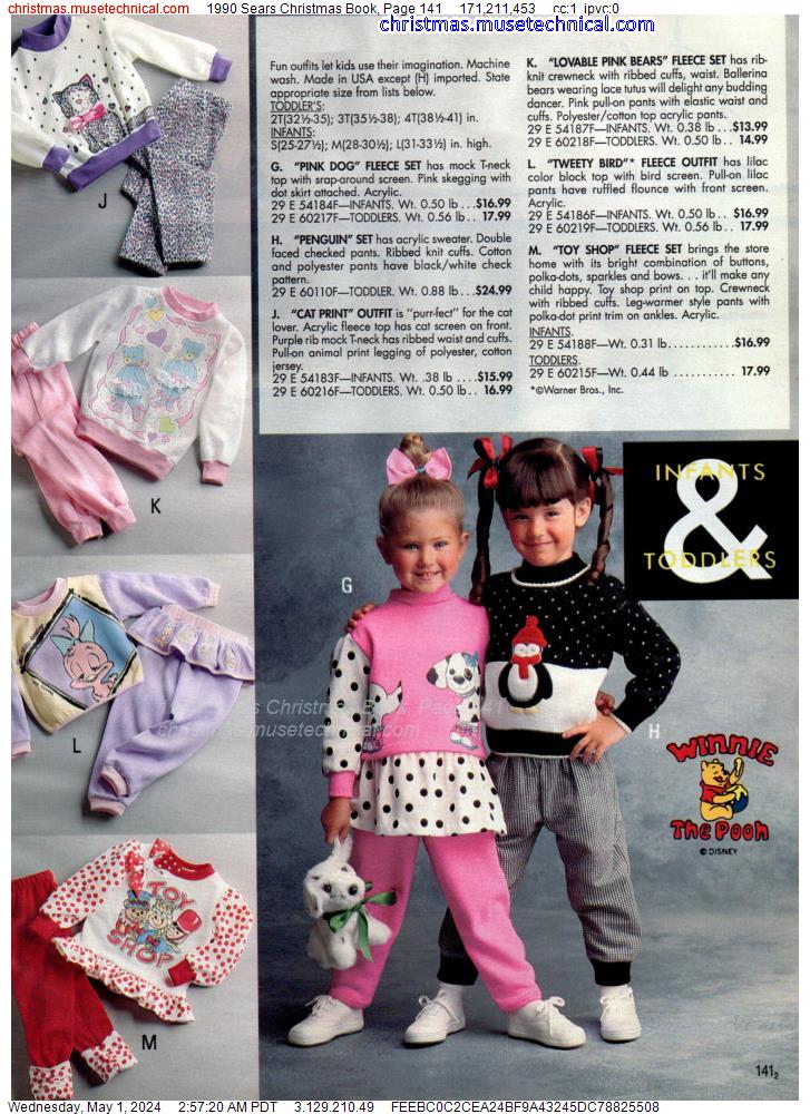1990 Sears Christmas Book, Page 141