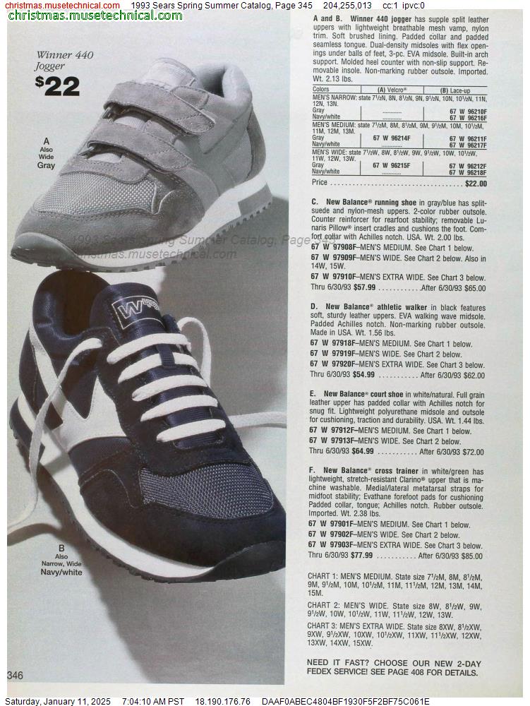 1993 Sears Spring Summer Catalog, Page 345