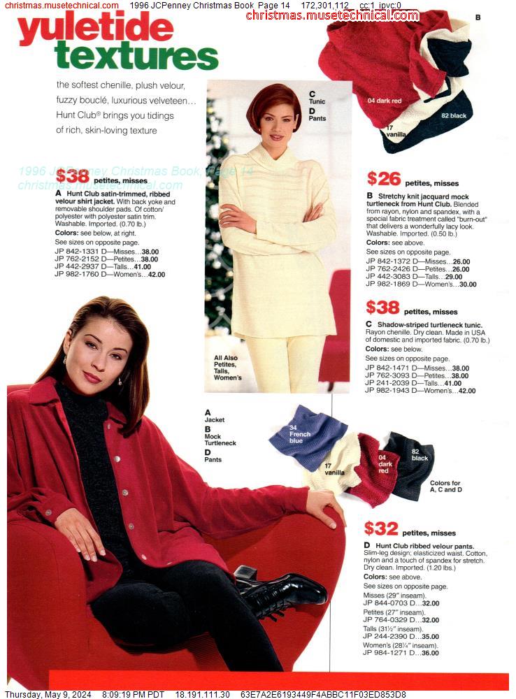 1996 JCPenney Christmas Book, Page 14