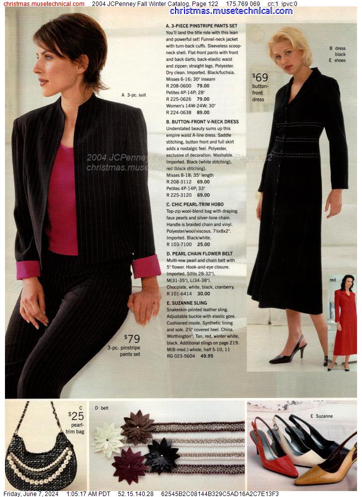 2004 JCPenney Fall Winter Catalog, Page 122
