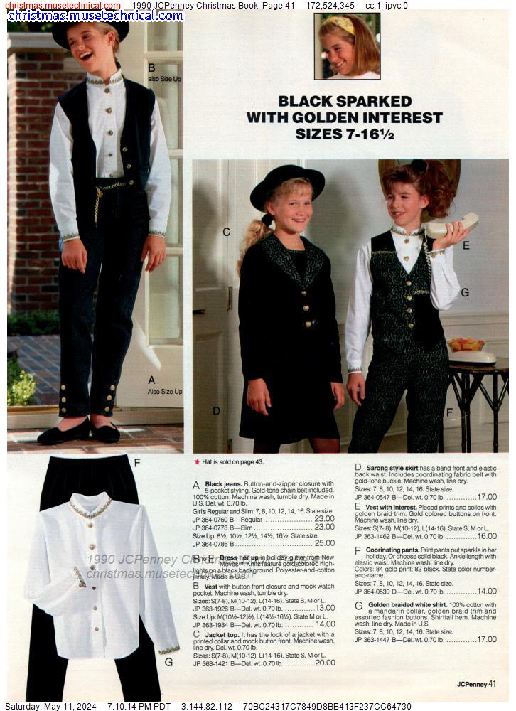 1990 JCPenney Christmas Book, Page 41