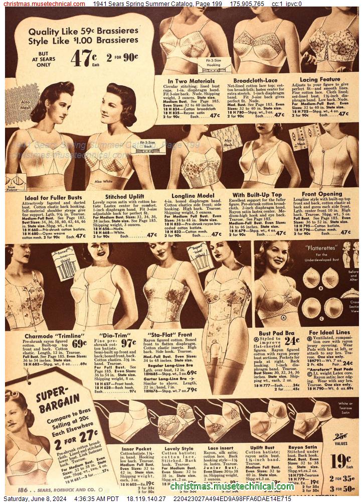 1941 Sears Spring Summer Catalog, Page 199