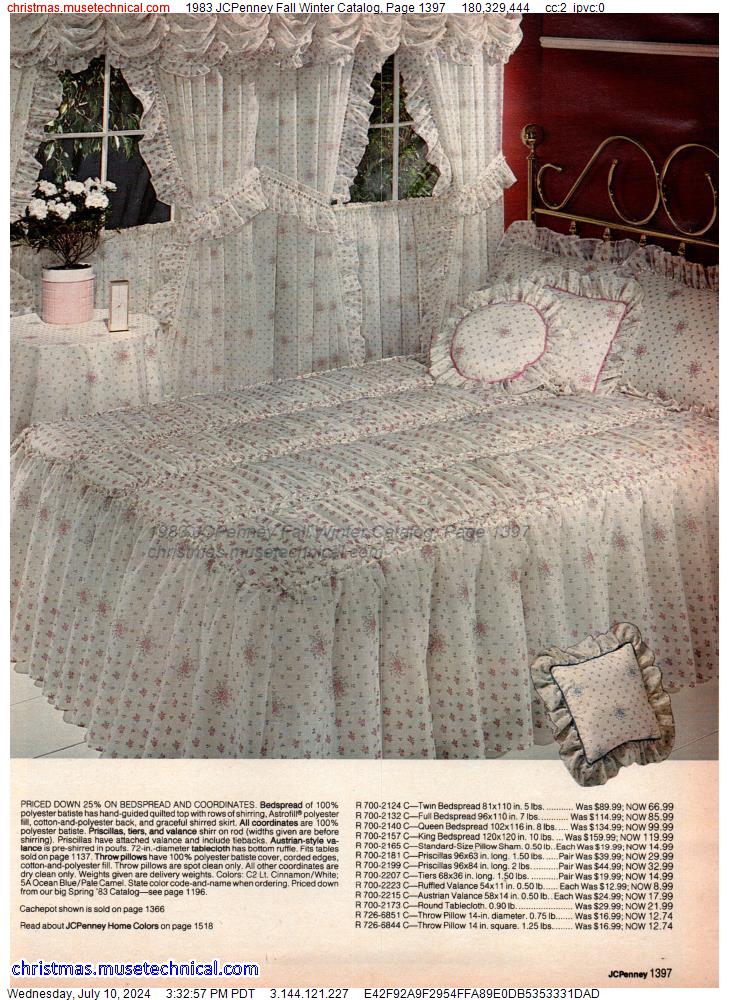 1983 JCPenney Fall Winter Catalog, Page 1397