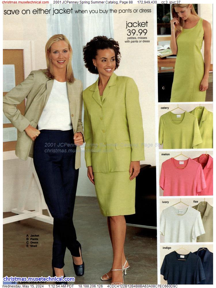 2001 JCPenney Spring Summer Catalog, Page 88