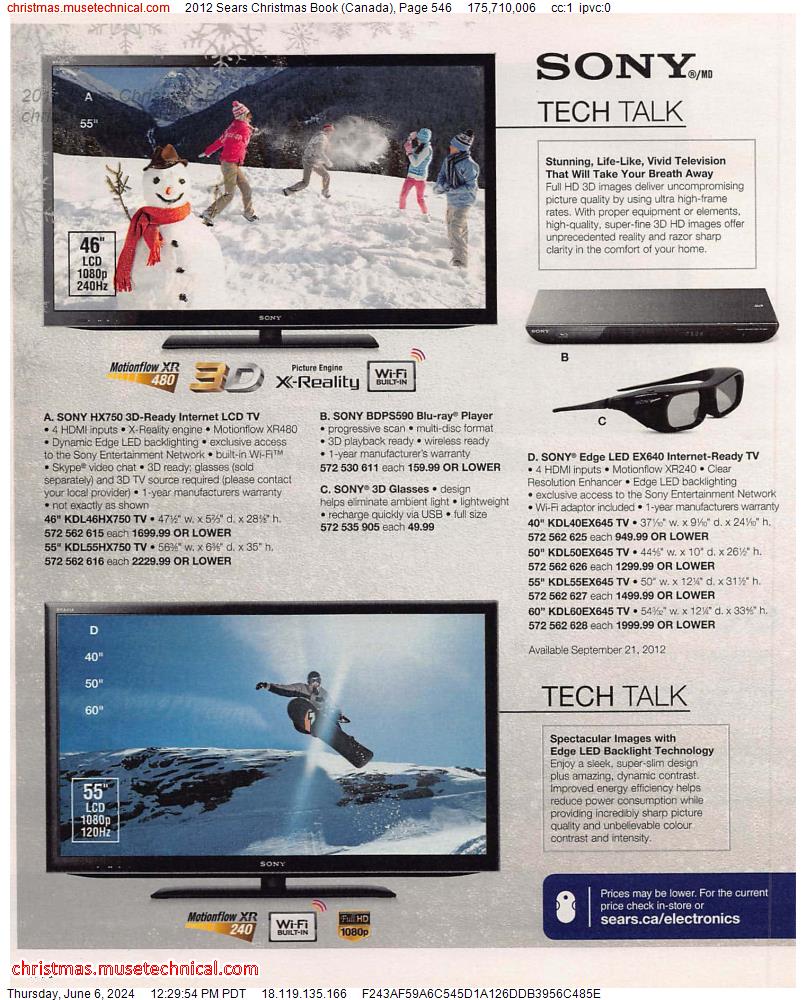 2012 Sears Christmas Book (Canada), Page 546