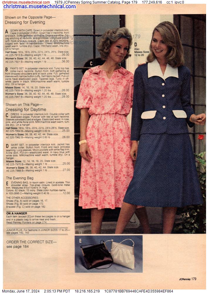 1979 JCPenney Spring Summer Catalog, Page 179