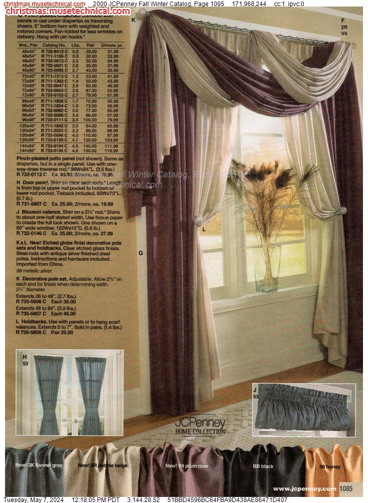 2000 JCPenney Fall Winter Catalog, Page 1085