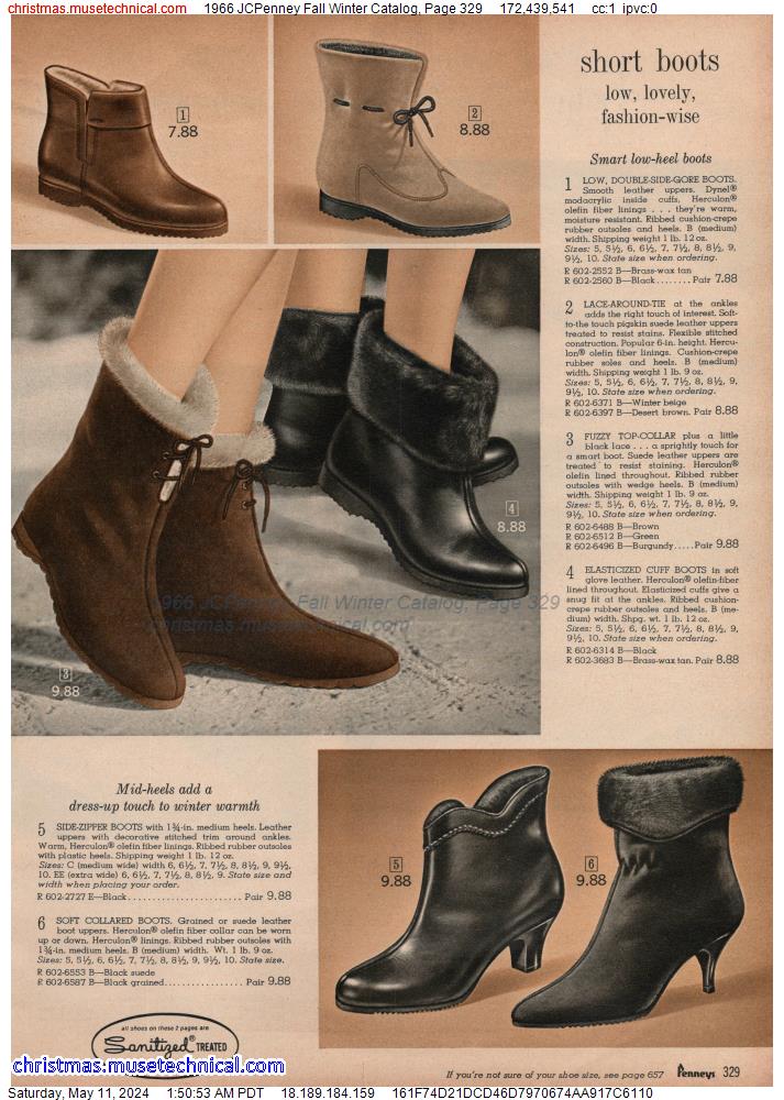 1966 JCPenney Fall Winter Catalog, Page 329