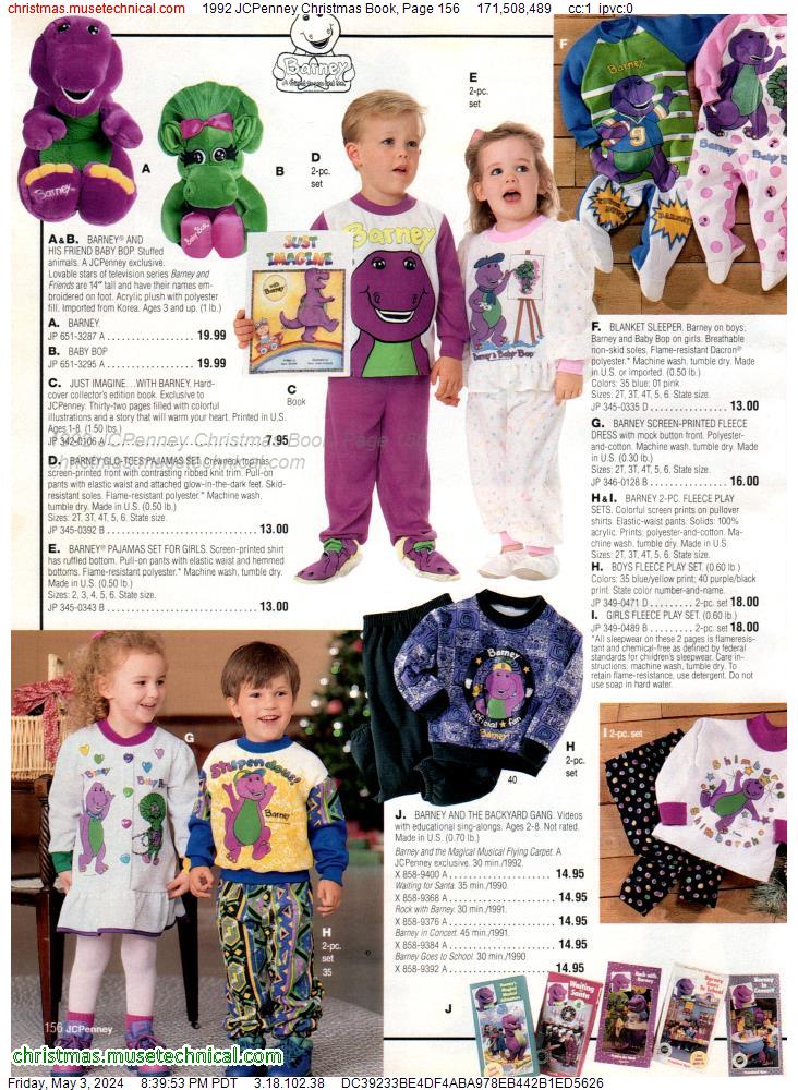 1992 JCPenney Christmas Book, Page 156