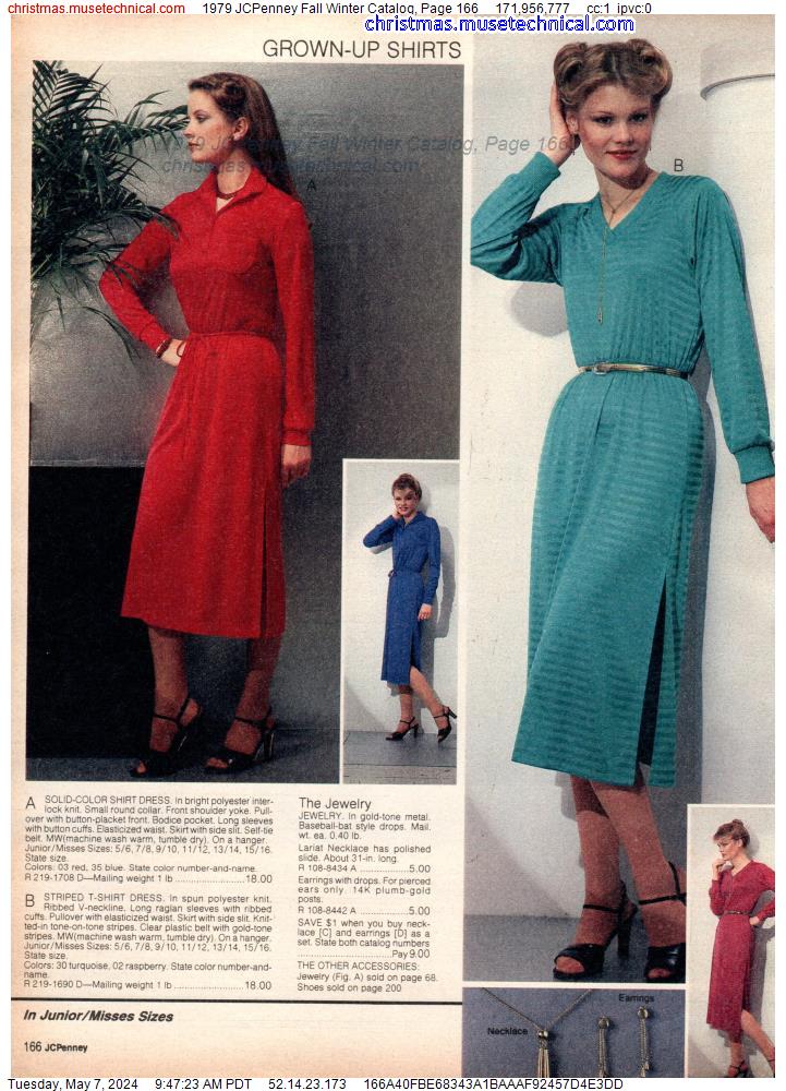 1979 JCPenney Fall Winter Catalog, Page 166