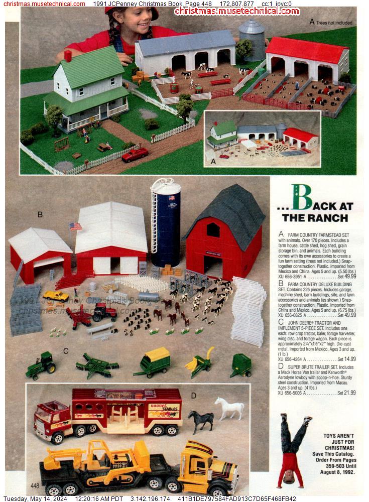 1991 JCPenney Christmas Book, Page 448
