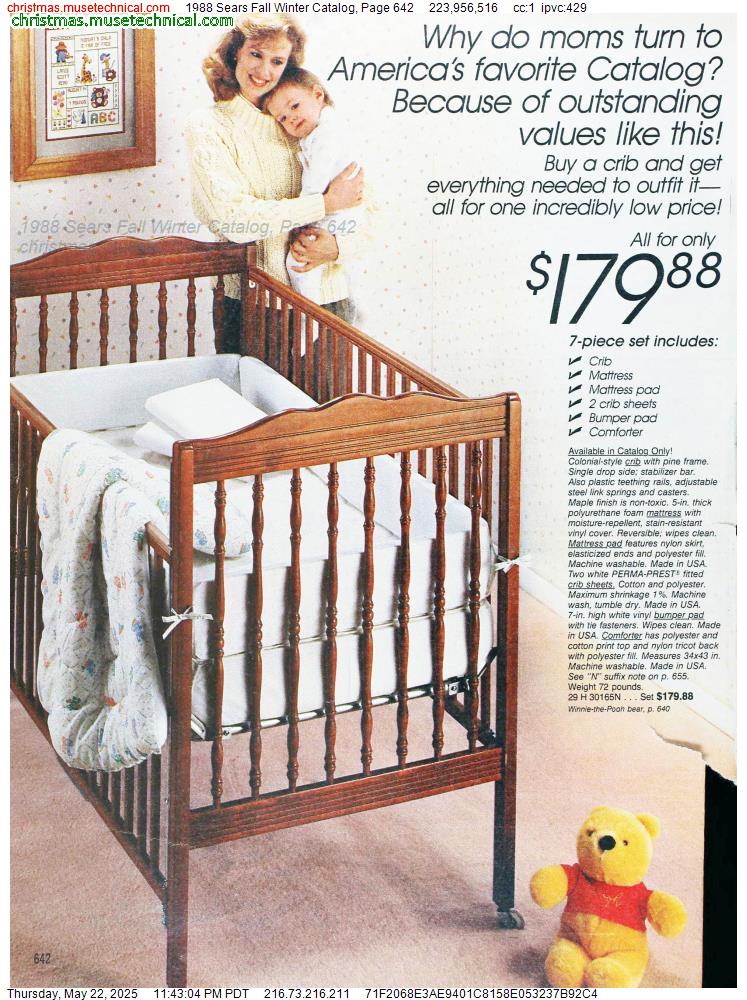 1988 Sears Fall Winter Catalog, Page 642