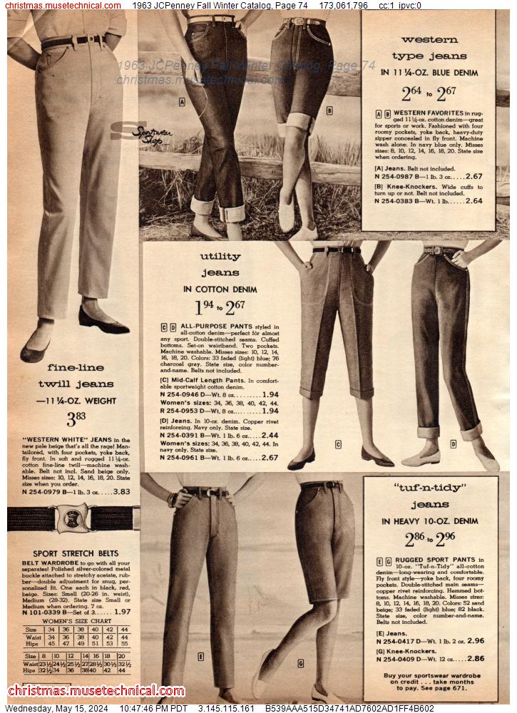1963 JCPenney Fall Winter Catalog, Page 74