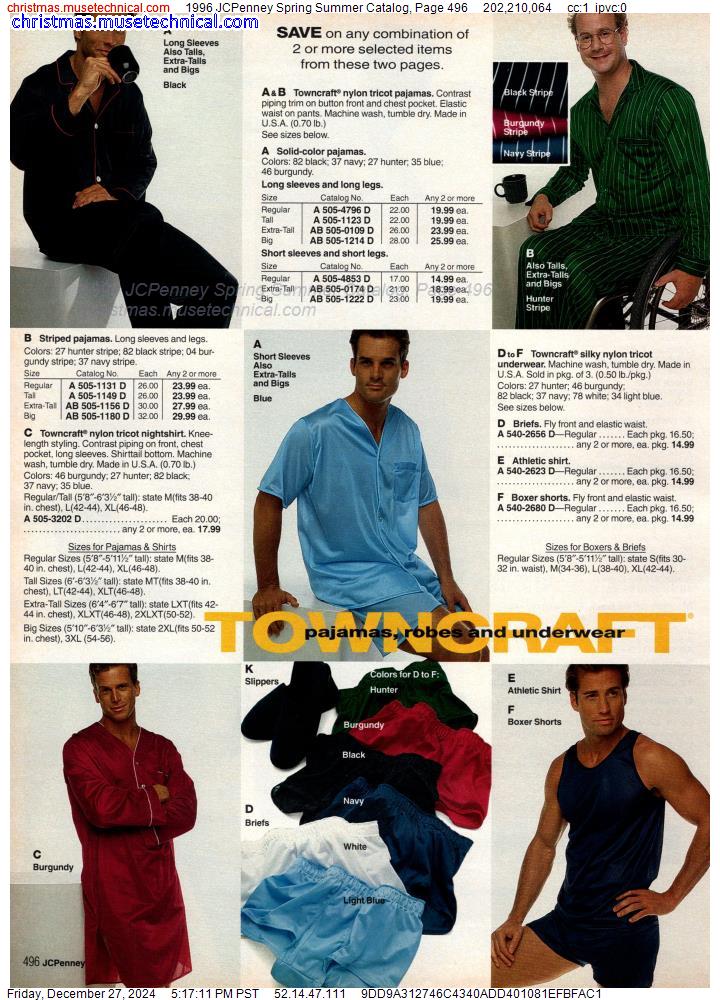 1996 JCPenney Spring Summer Catalog, Page 496