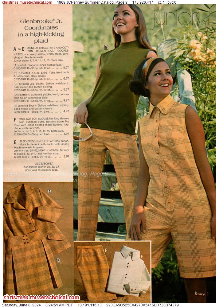 1969 JCPenney Summer Catalog, Page 9