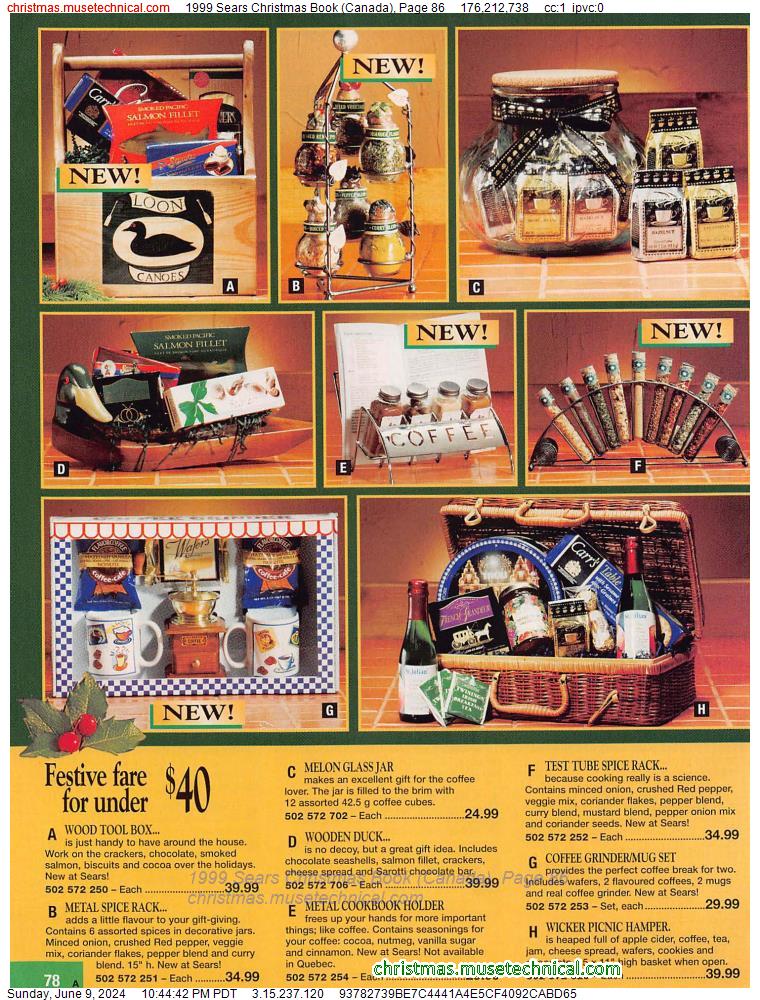 1999 Sears Christmas Book (Canada), Page 86