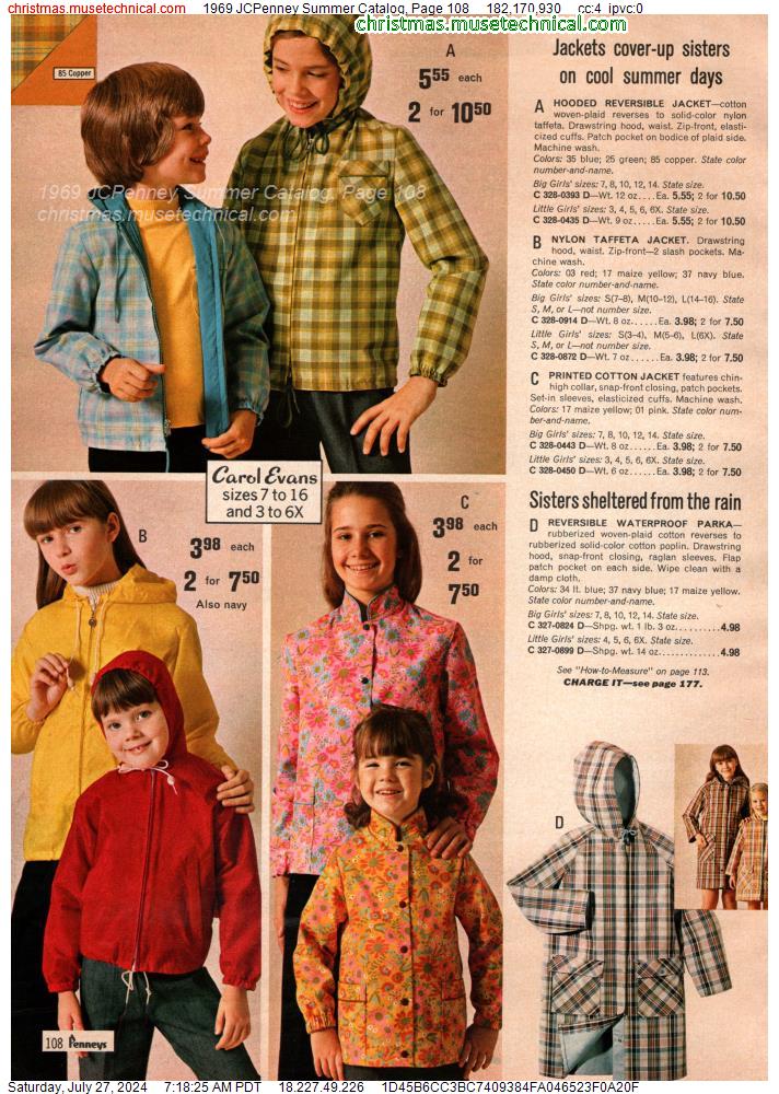 1969 JCPenney Summer Catalog, Page 108