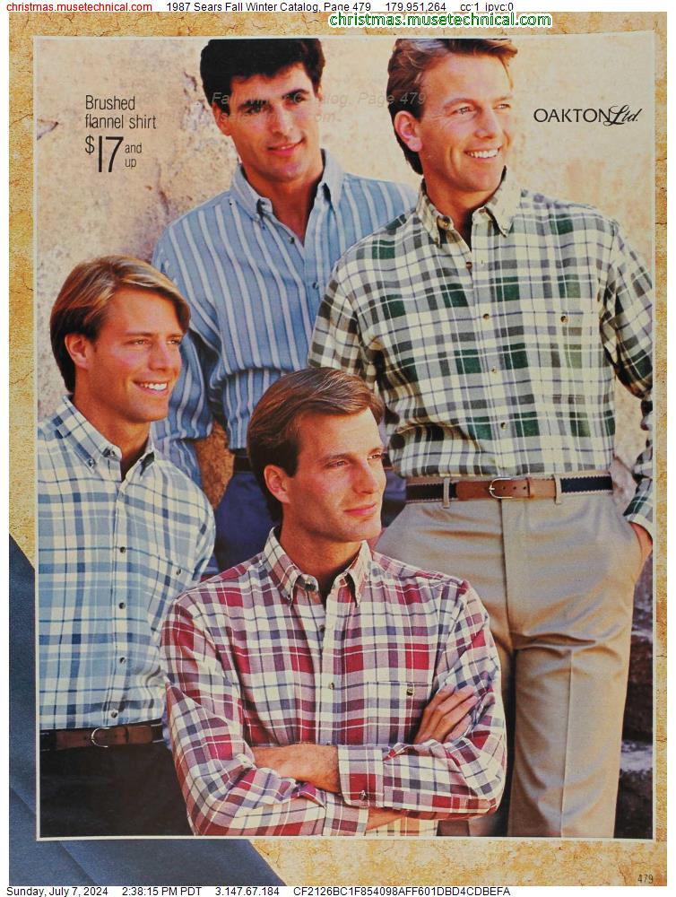 1987 Sears Fall Winter Catalog, Page 479