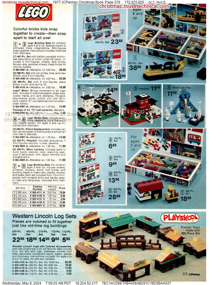 1977 JCPenney Christmas Book, Page 379