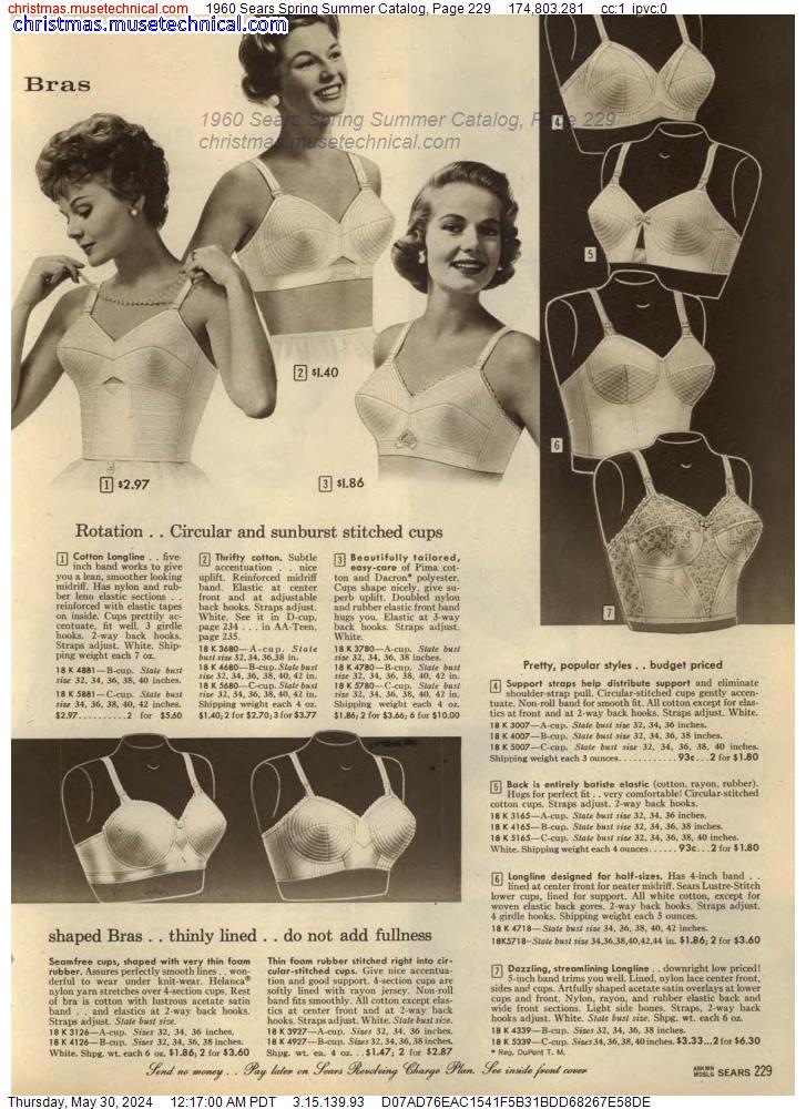 1960 Sears Spring Summer Catalog, Page 229