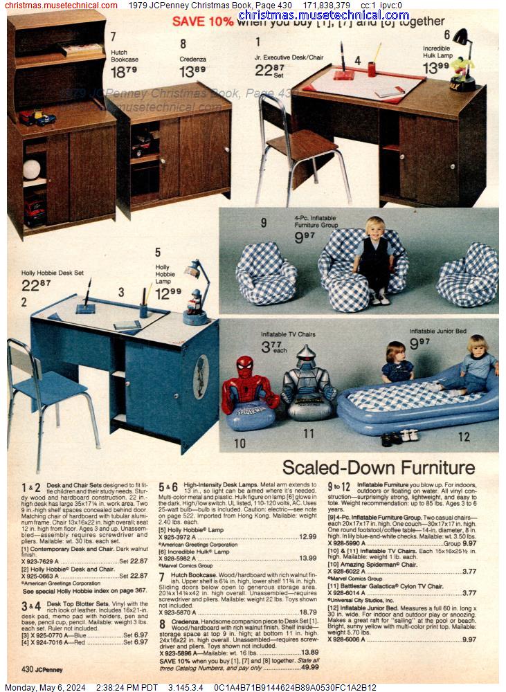 1979 JCPenney Christmas Book, Page 430