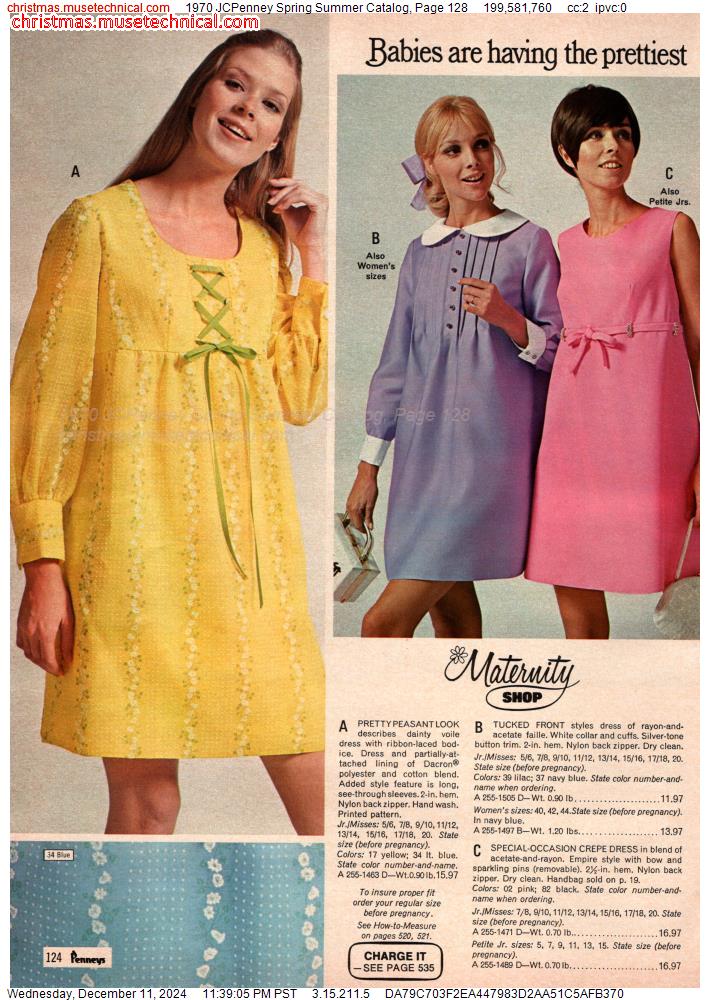 1970 JCPenney Spring Summer Catalog, Page 128