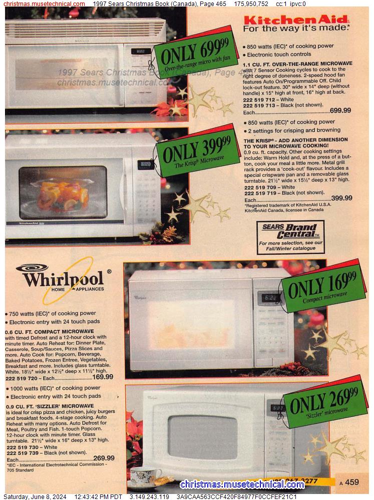 1997 Sears Christmas Book (Canada), Page 465