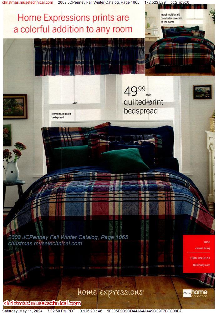 2003 JCPenney Fall Winter Catalog, Page 1065